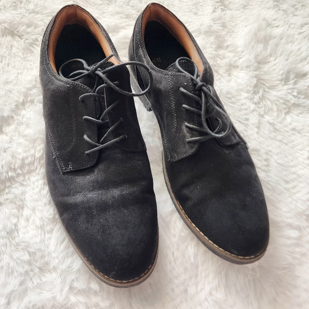 H&M Men's‎ Black Derby Dress Shoes